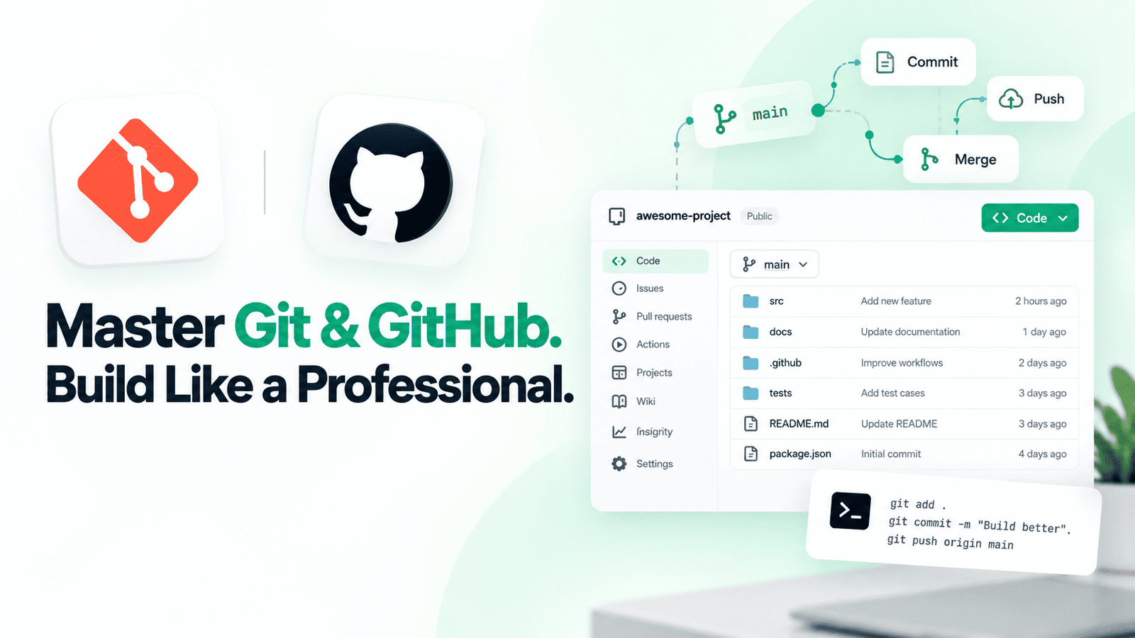 Git-GitHub-Master-Bundle-Learn-Git-Faster