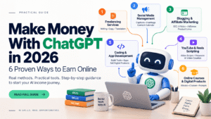 Make Money With ChatGPT in 2026 — 6 Proven Ways to Earn Online