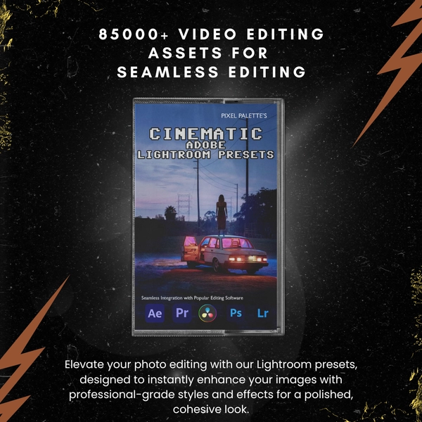 Ultimate Cinematic Editing Asset Library.