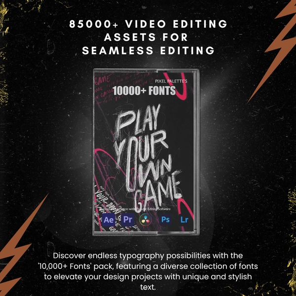 Ultimate Cinematic Editing Asset Library.