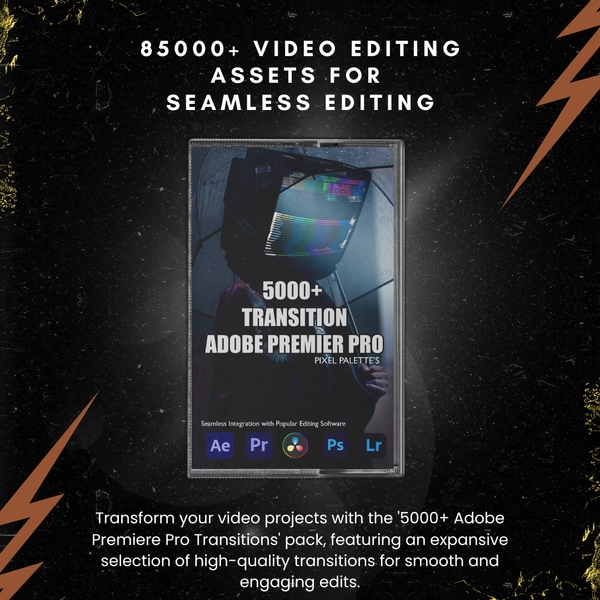 Ultimate Cinematic Editing Asset Library.